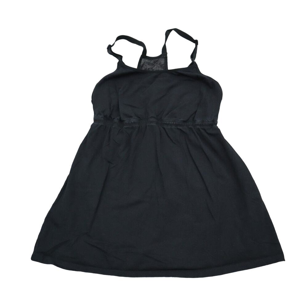 Leading Lady Dress Womens L Black Sleeveless Scoop Neck Racerback Outwear